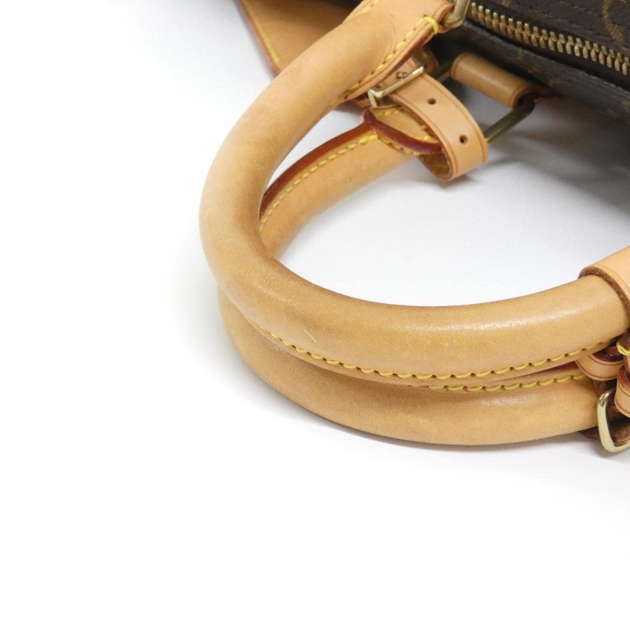 LOUIS VUITTON Keepall M41428 Boston Bag Monogram 黑色 Monogram 中古品B - 縮圖 9