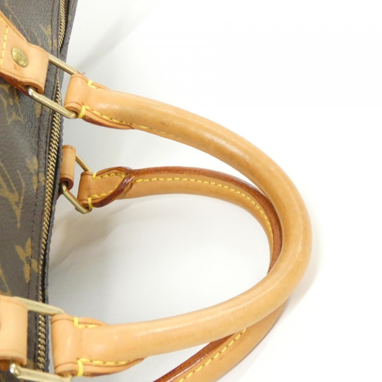 LOUIS VUITTON Speedy M41522 Boston Bag Monogram Black Monogram Rank A - Thumbnail 6