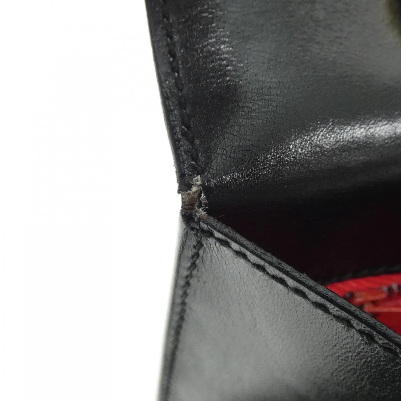 CELINE Bag Leather 黑色 皮革 中古品B - 縮圖 10