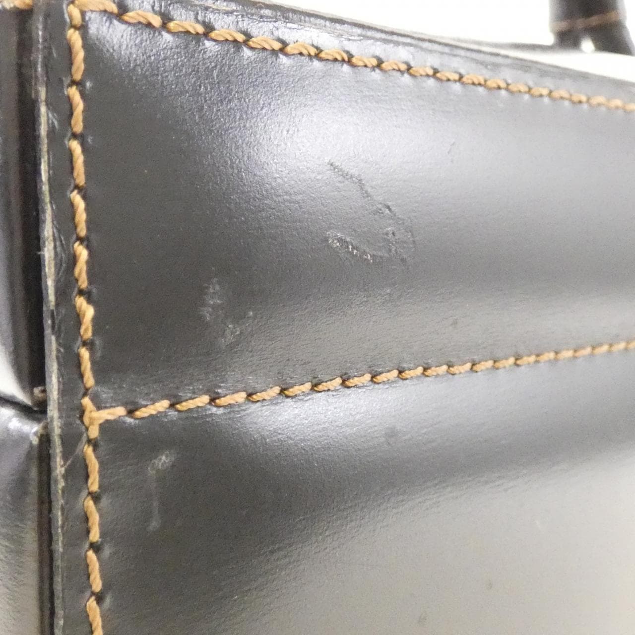 LOEWE Bag Leather Black Leather Rank A - Thumbnail 5