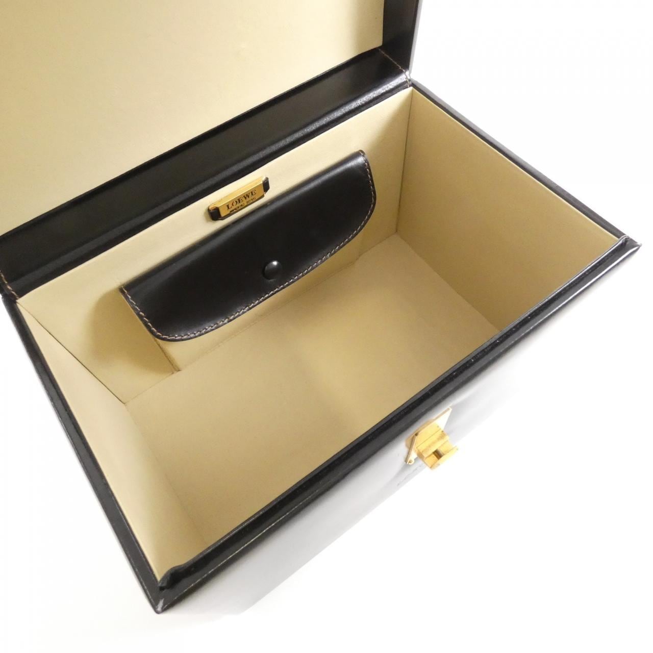 LOEWE Bag Leather Black Leather Rank A - Thumbnail 8