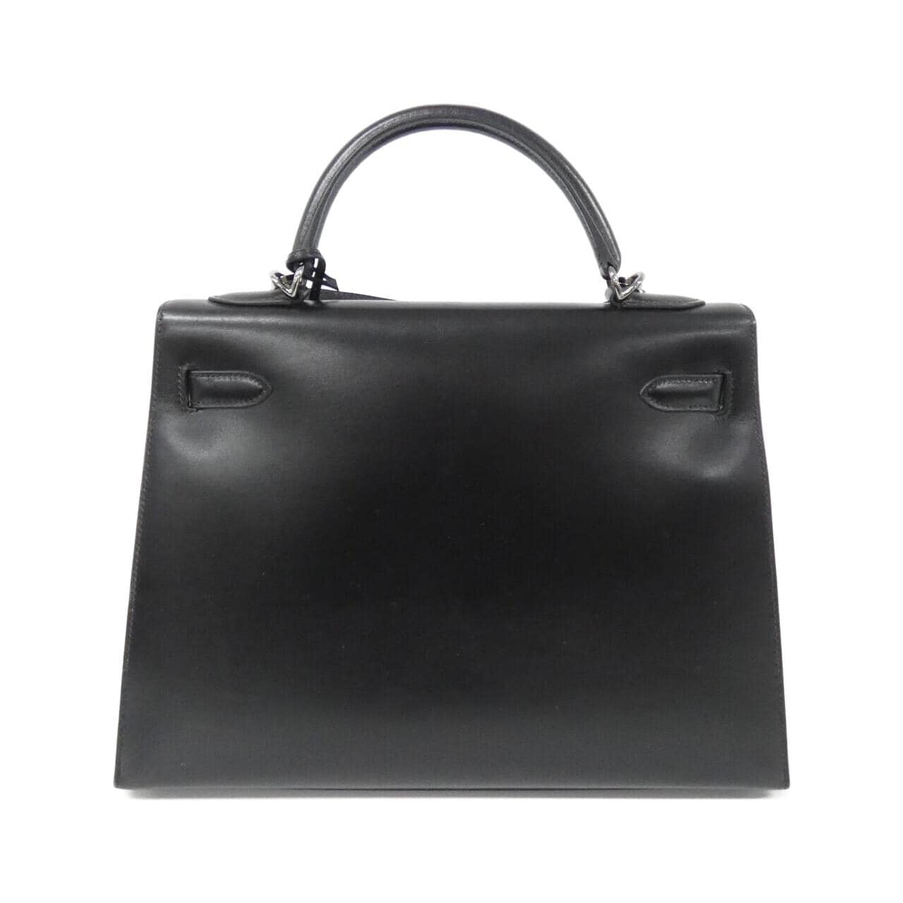 HERMES HERMÈS Kelly 039202CR Bag Box Calf Black Box Calf Leather - Thumbnail 2