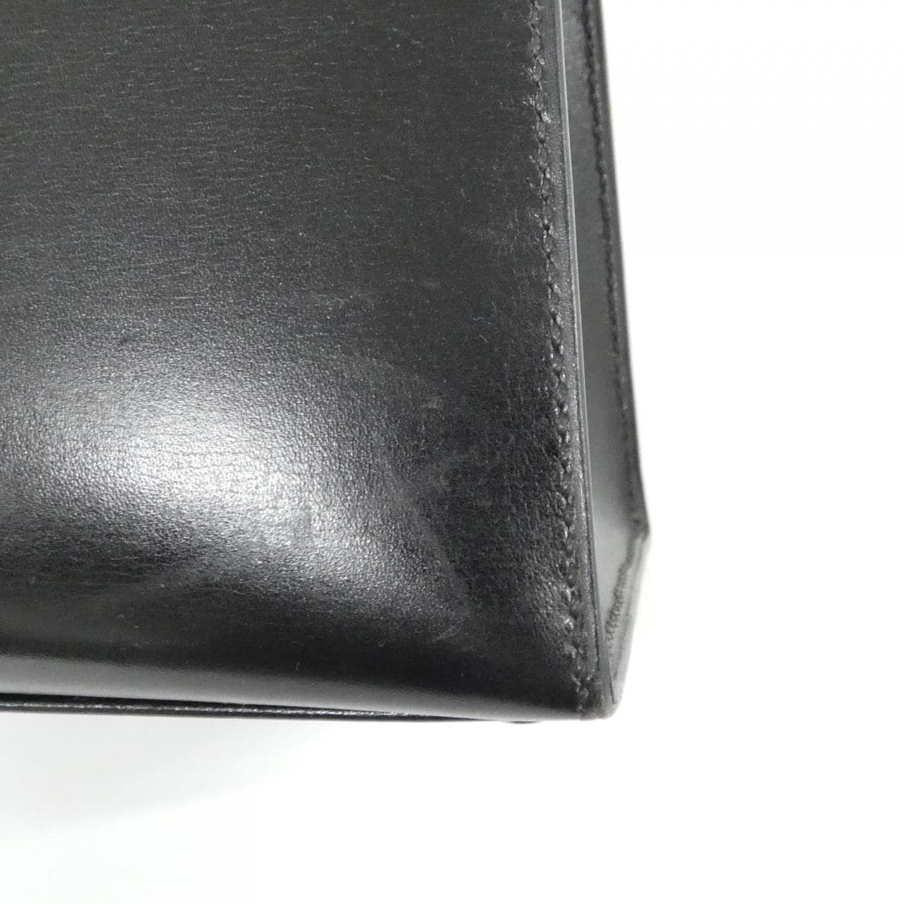 HERMES HERMÈS Kelly 039202CR Bag Box Calf Black Box Calf Leather - Thumbnail 5