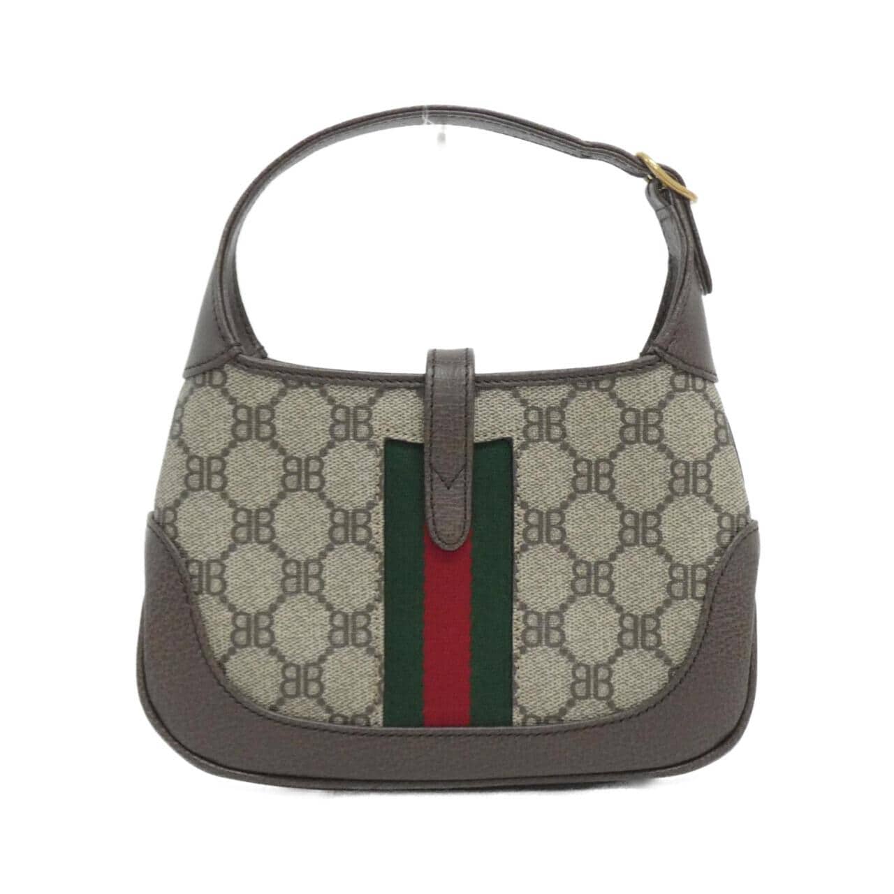 BALENCIAGA 680132 2103U Bag Canvas 黑色 帆布 中古品A - 縮圖 2