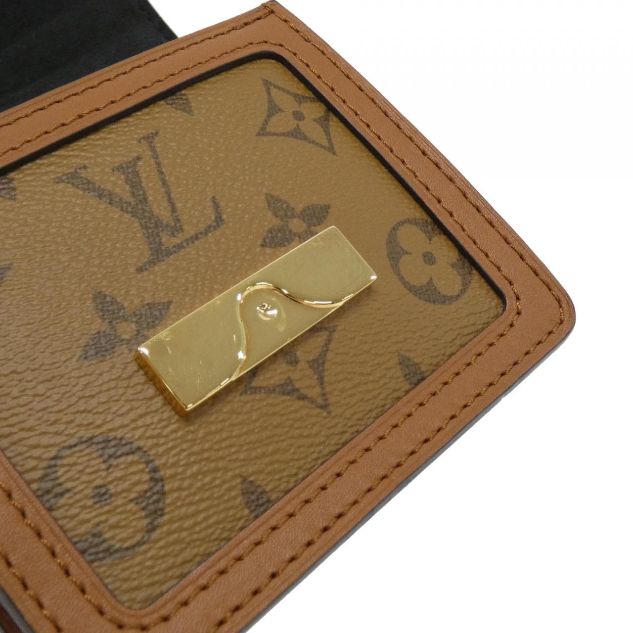 LOUIS VUITTON Dauphine M68621 Belt Bag Monogram 黑色 Monogram 中古品A - 縮圖 7
