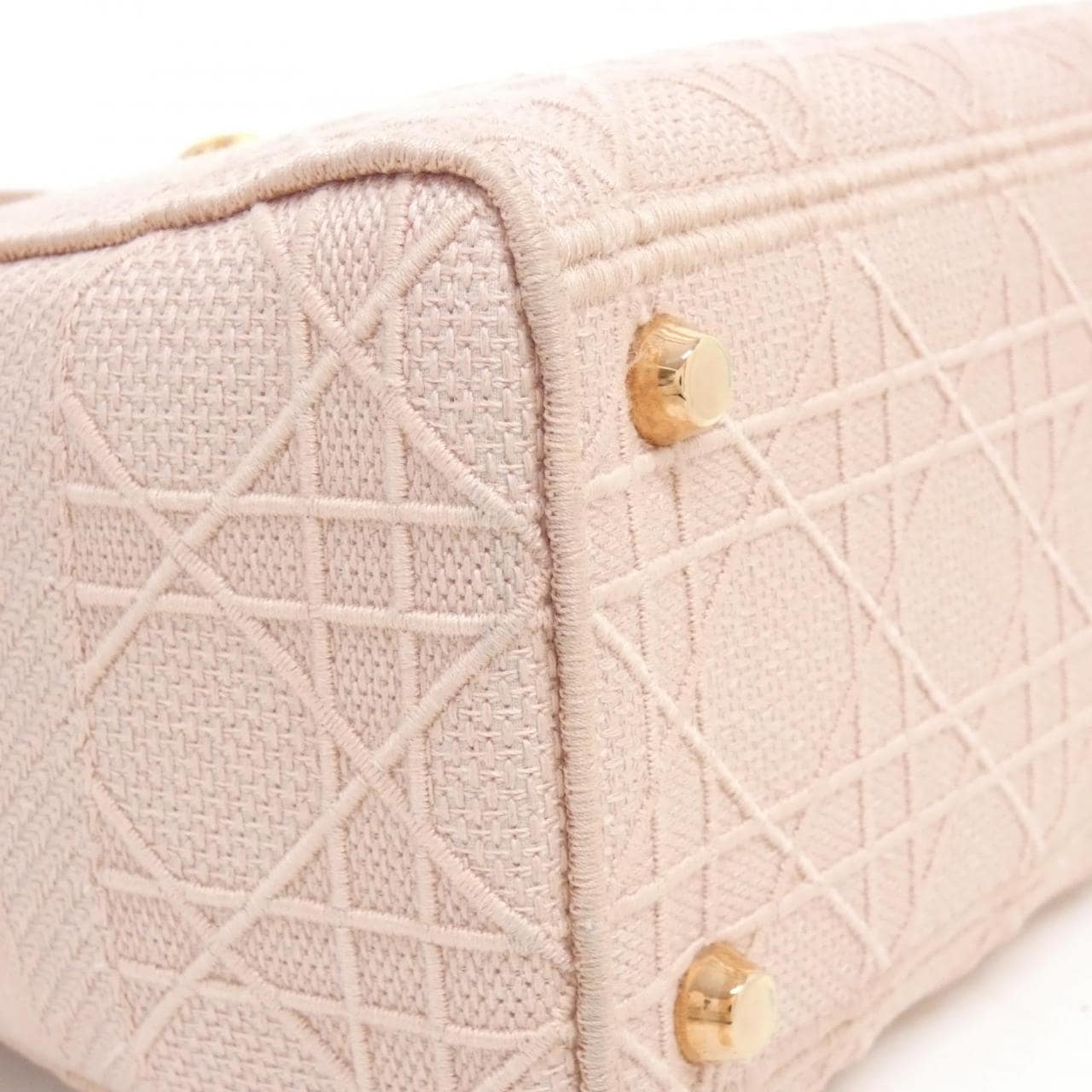 DIOR Lady Dior M0565JREY Bag Canvas Black Canvas - Thumbnail 3