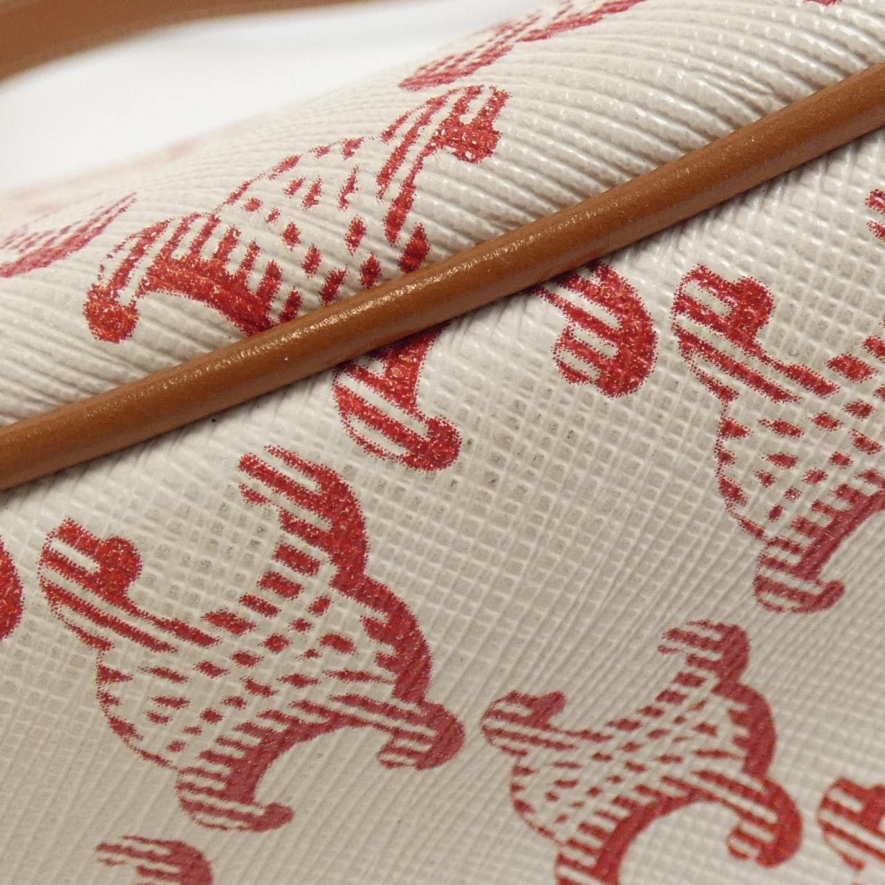 CELINE 193952BZJ Shoulder Bag Canvas 黑色 帆布 中古品B - 縮圖 3