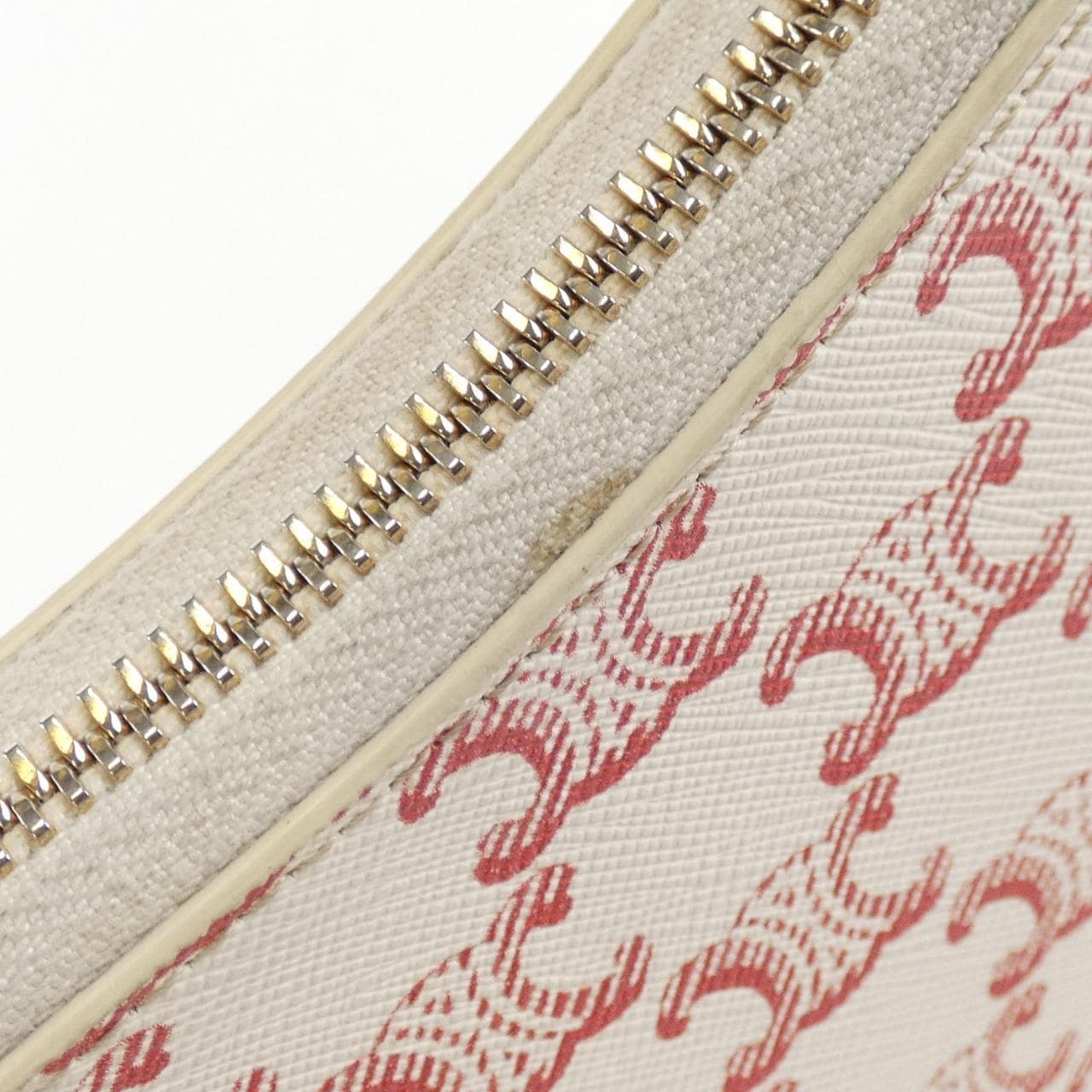 CELINE 193952BZJ Shoulder Bag Canvas 黑色 帆布 中古品B - 縮圖 4