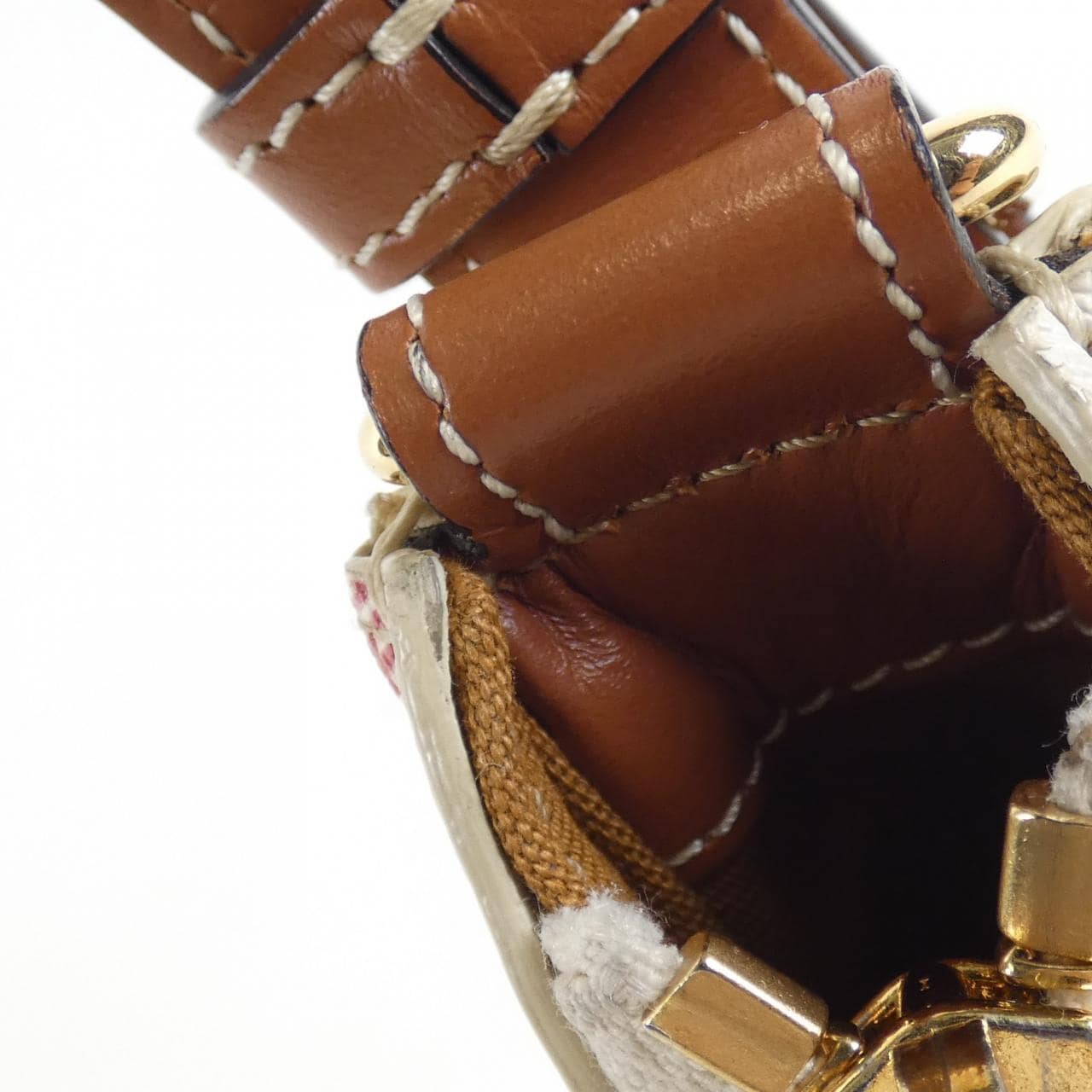 CELINE 193952BZJ Shoulder Bag Canvas 黑色 帆布 中古品B - 縮圖 5