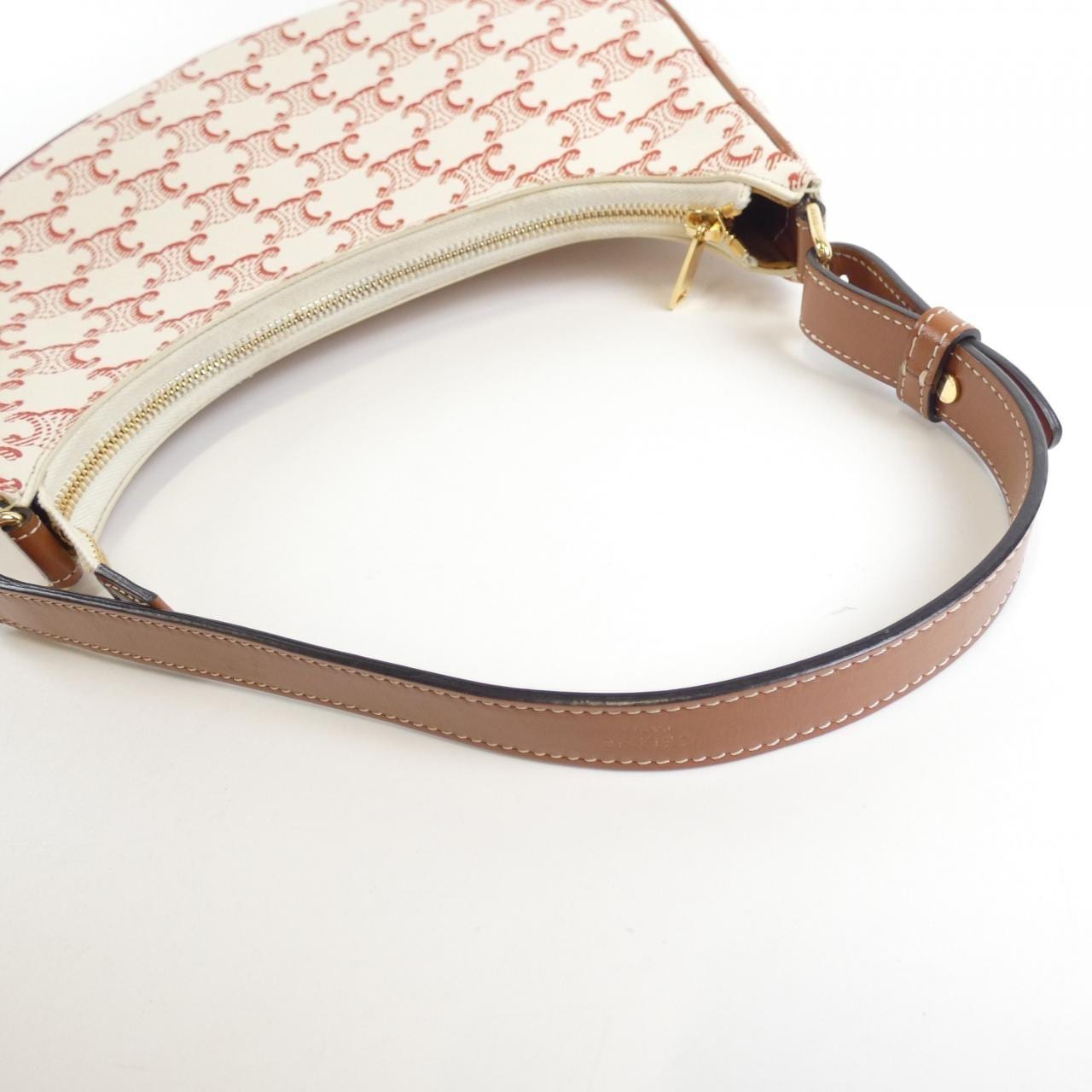 CELINE 193952BZJ Shoulder Bag Canvas 黑色 帆布 中古品B - 縮圖 7