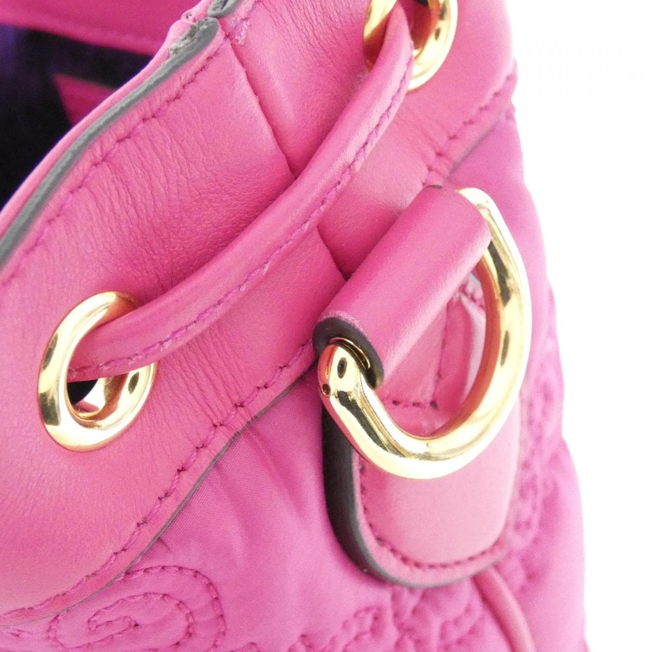 GUCCI GG Matelasse 728231 FABLA Shoulder Bag Leather 黑色 皮革 中古品A - 縮圖 5