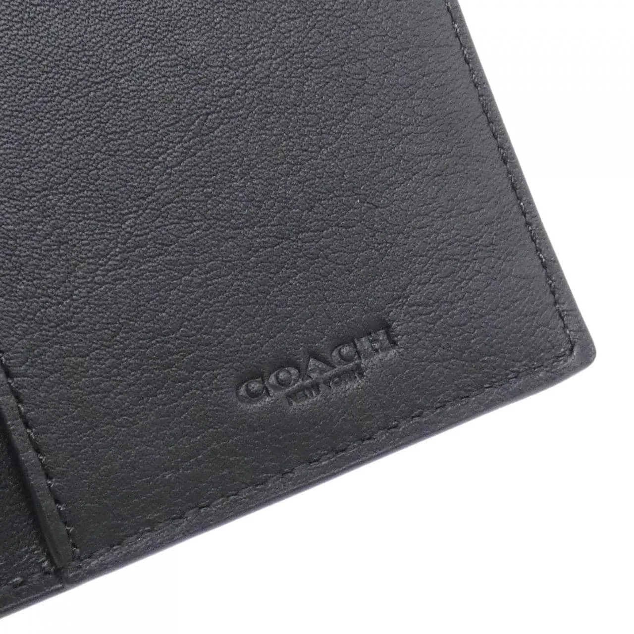 COACH CW356 Coin Case Black New - Thumbnail 3