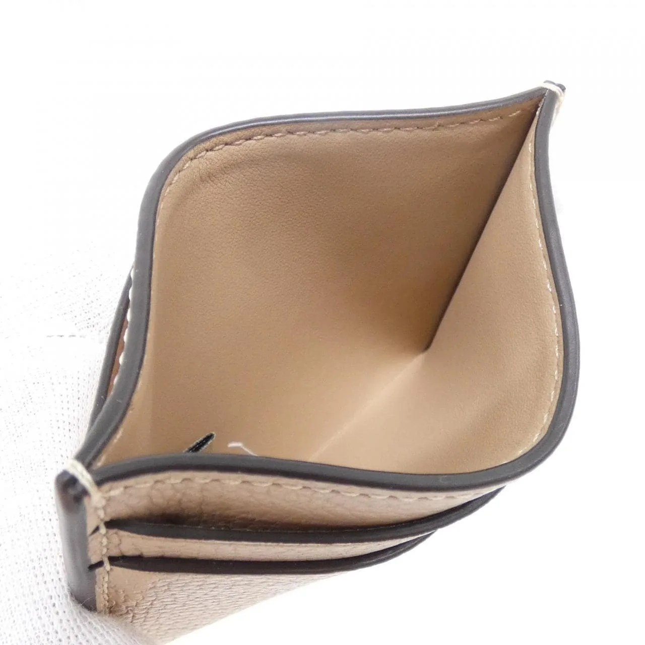 COACH CM436 Card Case Leather Black Leather New - Thumbnail 4