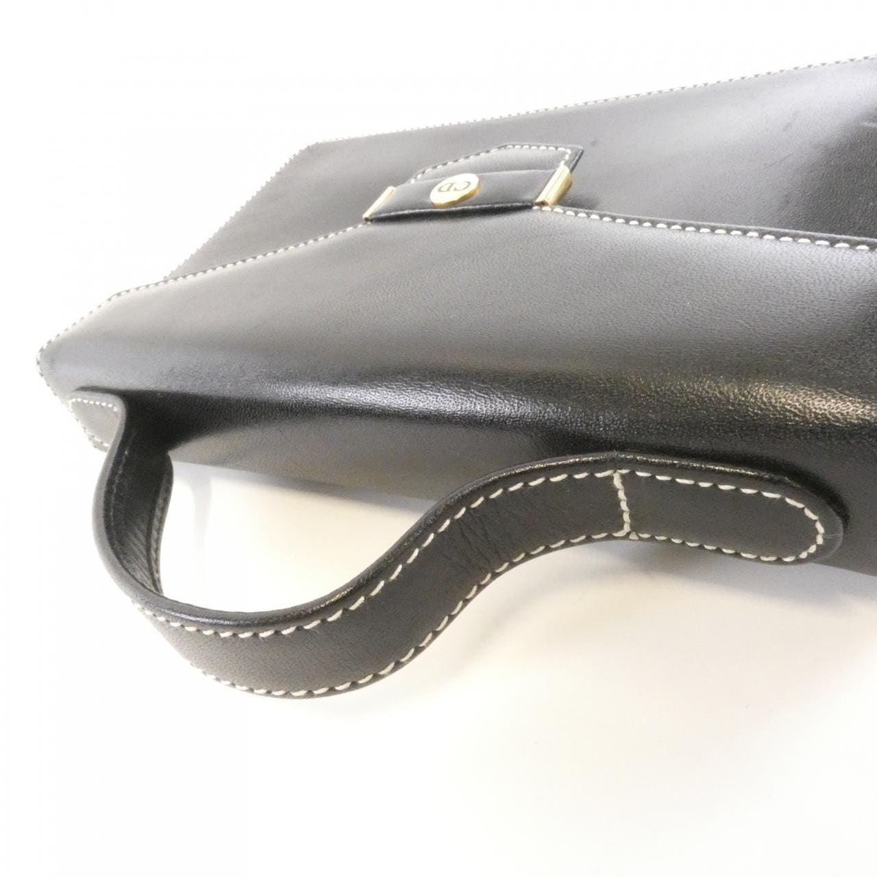 DIOR Bag Leather Black Leather Rank B - Thumbnail 6