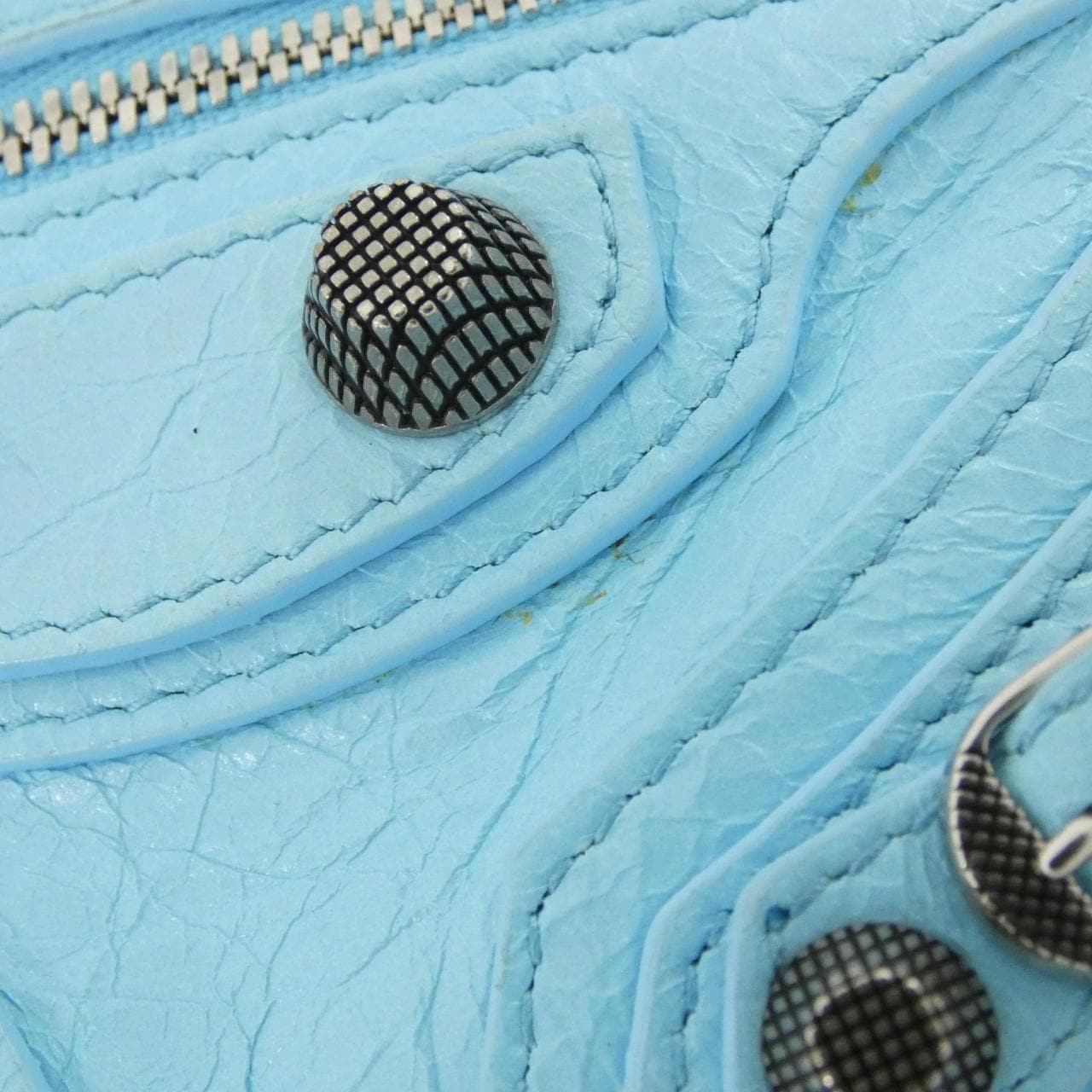 BALENCIAGA Le Cagole 722781 1VG9Y Shoulder Bag Lambskin Black Lambskin - Thumbnail 6