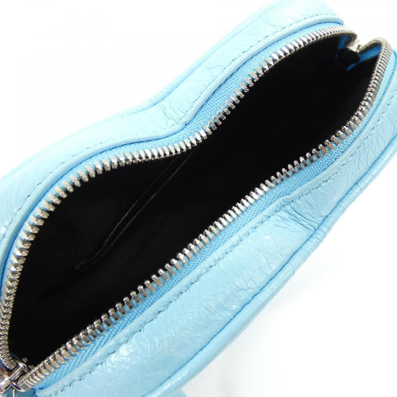 BALENCIAGA Le Cagole 722781 1VG9Y Shoulder Bag Lambskin Black Lambskin - Thumbnail 10