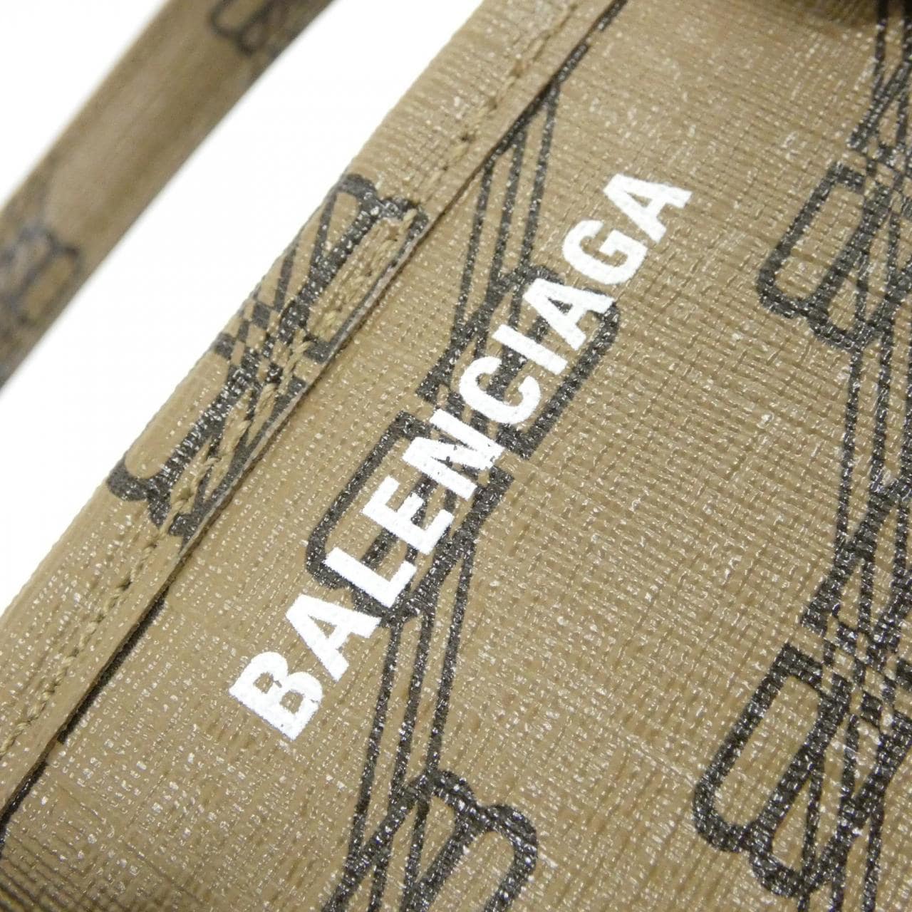 BALENCIAGA 702699 210DH Bag Canvas 黑色 帆布 中古品A - 縮圖 4