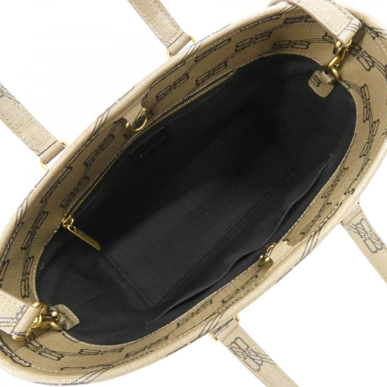 BALENCIAGA 702699 210DH Bag Canvas 黑色 帆布 中古品A - 縮圖 7