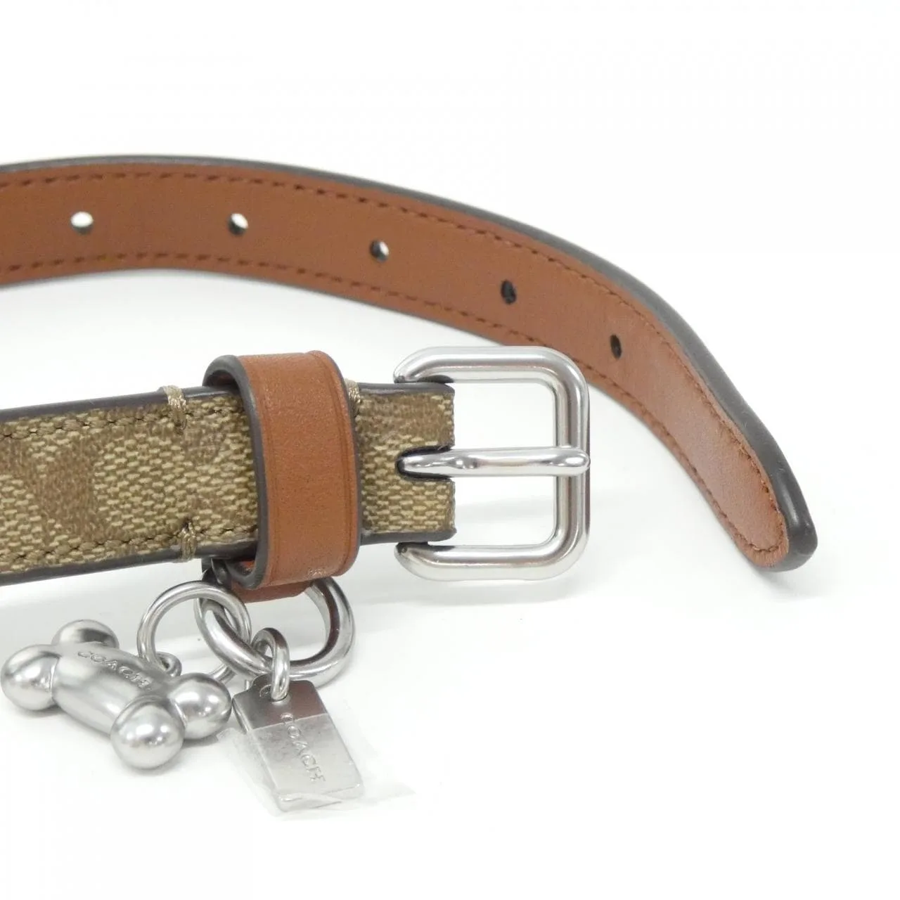 COACH CH144 Wallet Canvas Canvas New - Thumbnail 4