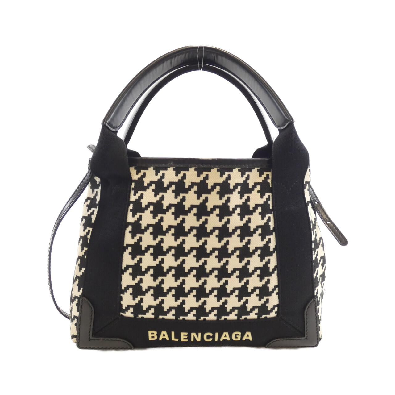 BALENCIAGA 390346 KMZDN Bag Canvas Navy