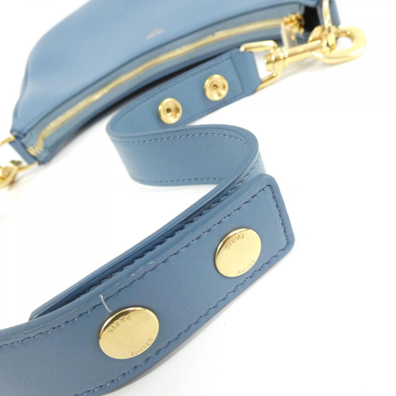 CELINE 196923DGQ Shoulder Bag 黑色 中古品A - 縮圖 5