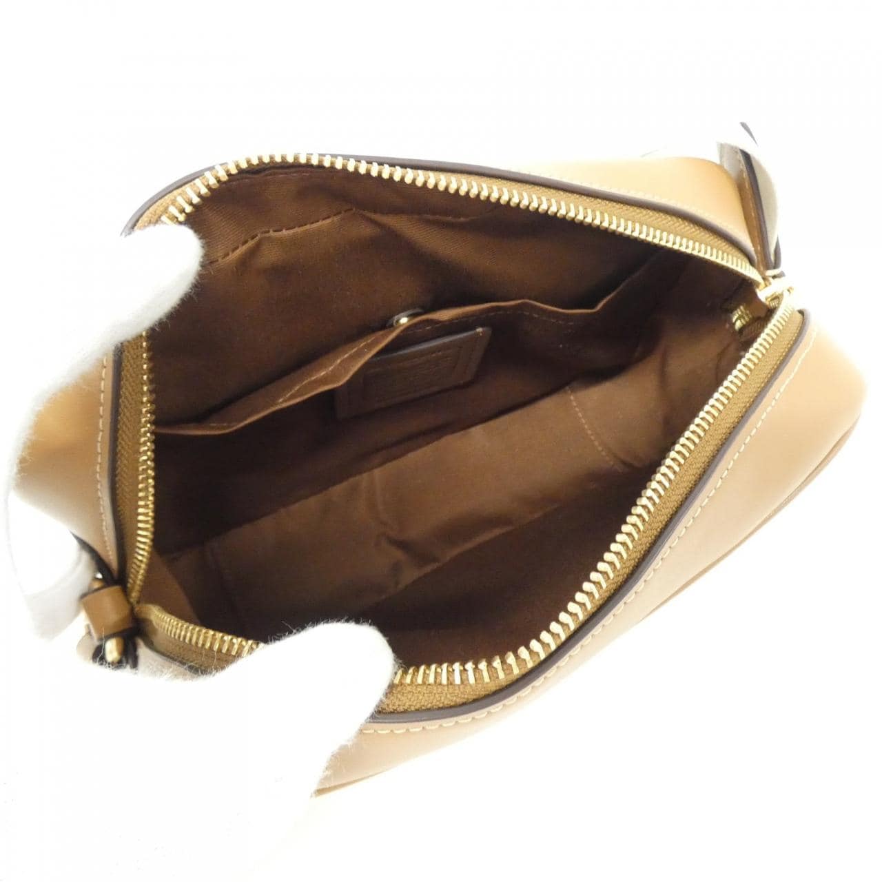 COACH CT255 Shoulder Bag Canvas 黑色 帆布 新品 - 縮圖 7