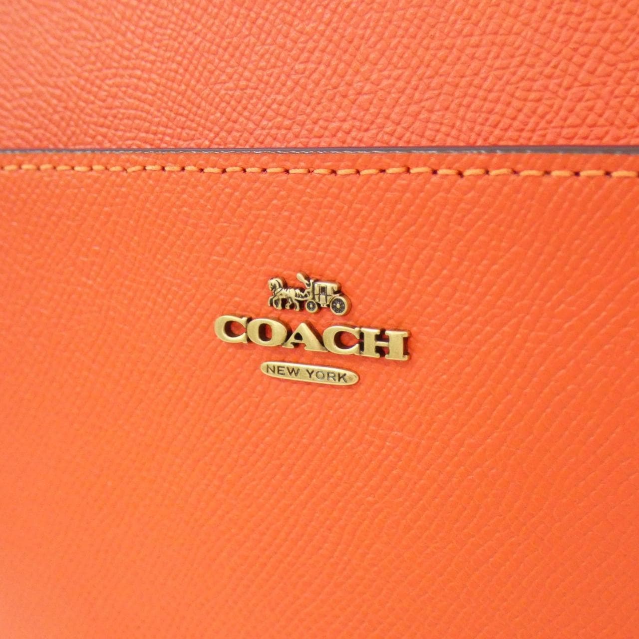 COACH 41320 Shoulder Bag Leather Black Leather - Thumbnail 4