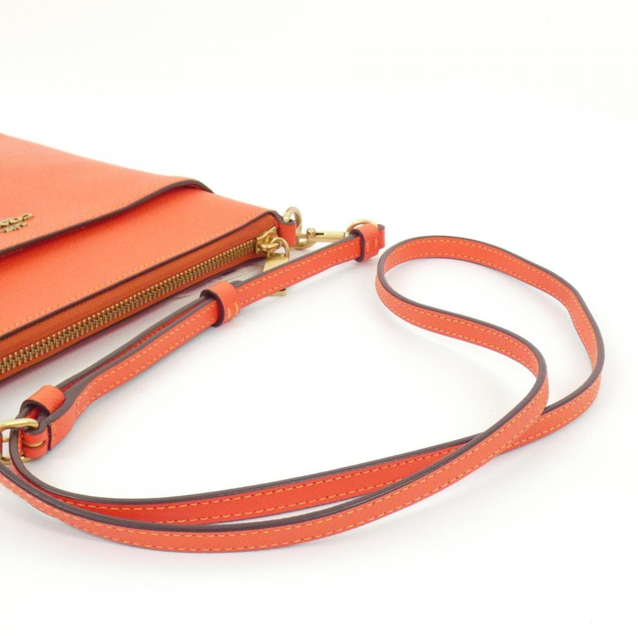 COACH 41320 Shoulder Bag Leather Black Leather - Thumbnail 5