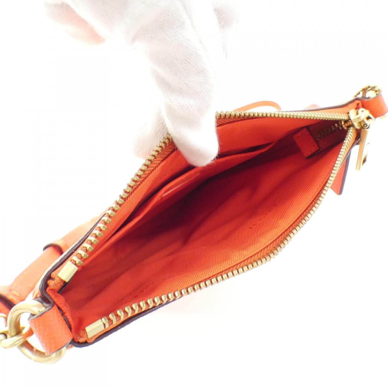 COACH 41320 Shoulder Bag Leather Black Leather - Thumbnail 6