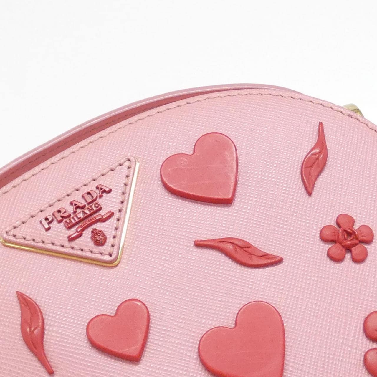 PRADA 1BH123 Bag 黑色 中古品A - 縮圖 4