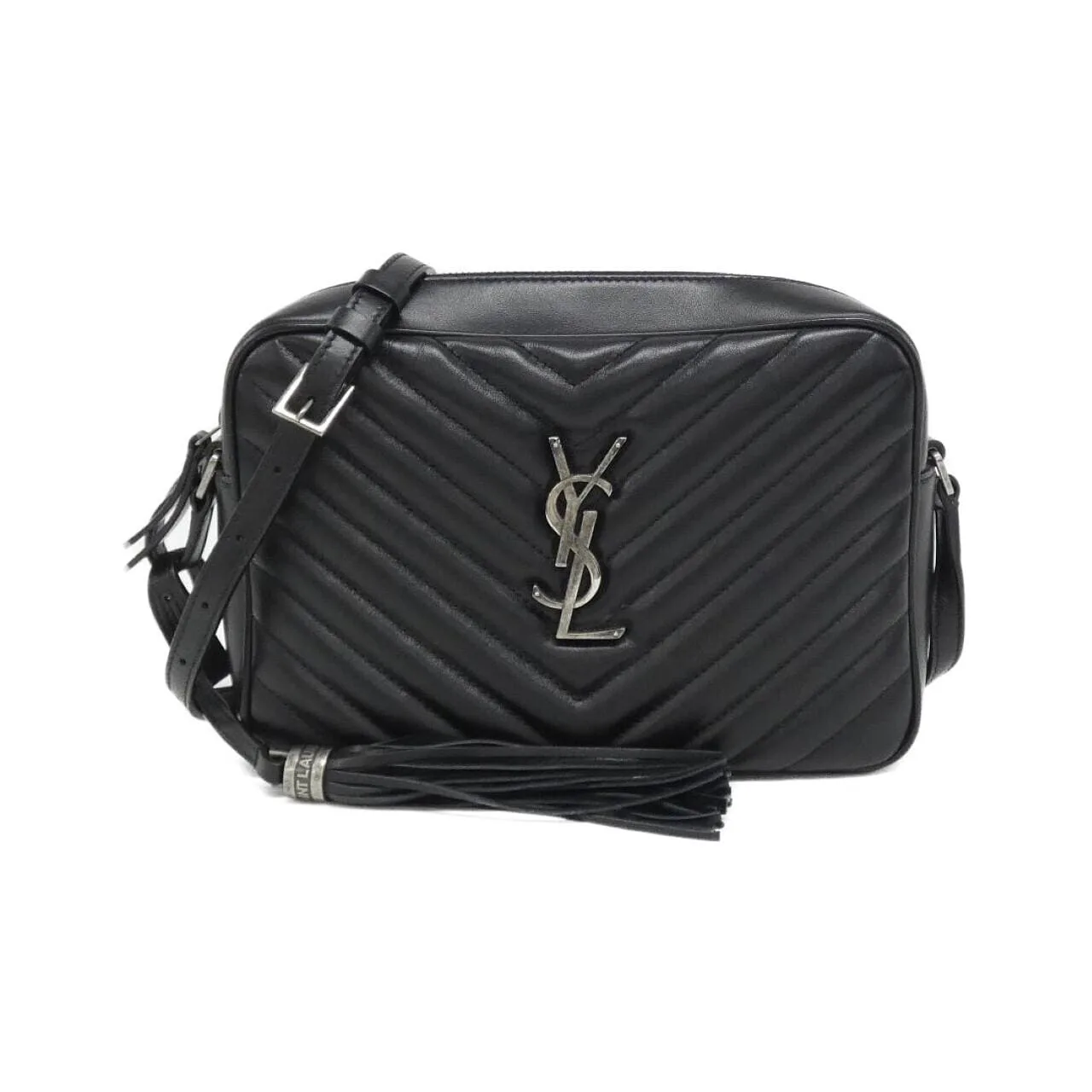 SAINT LAURENT 612544 DV704 Shoulder Black