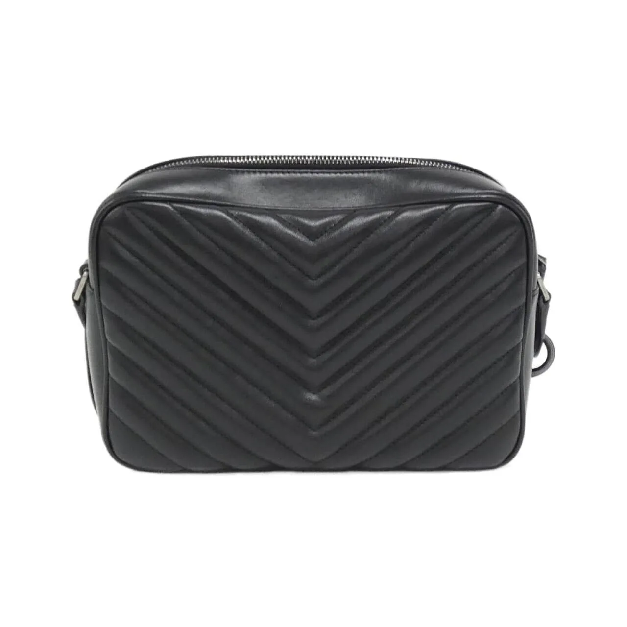 SAINT LAURENT 612544 DV704 Shoulder 黑色 中古品A - 縮圖 2