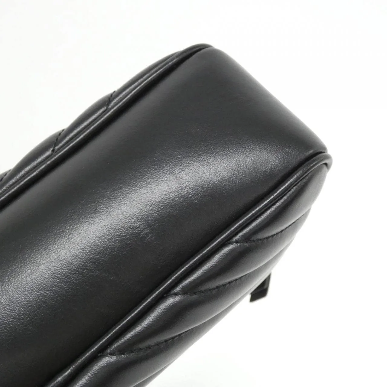 SAINT LAURENT 612544 DV704 Shoulder 黑色 中古品A - 縮圖 3