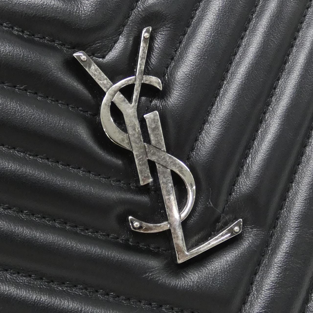 SAINT LAURENT 612544 DV704 Shoulder Bag Black - Thumbnail 4