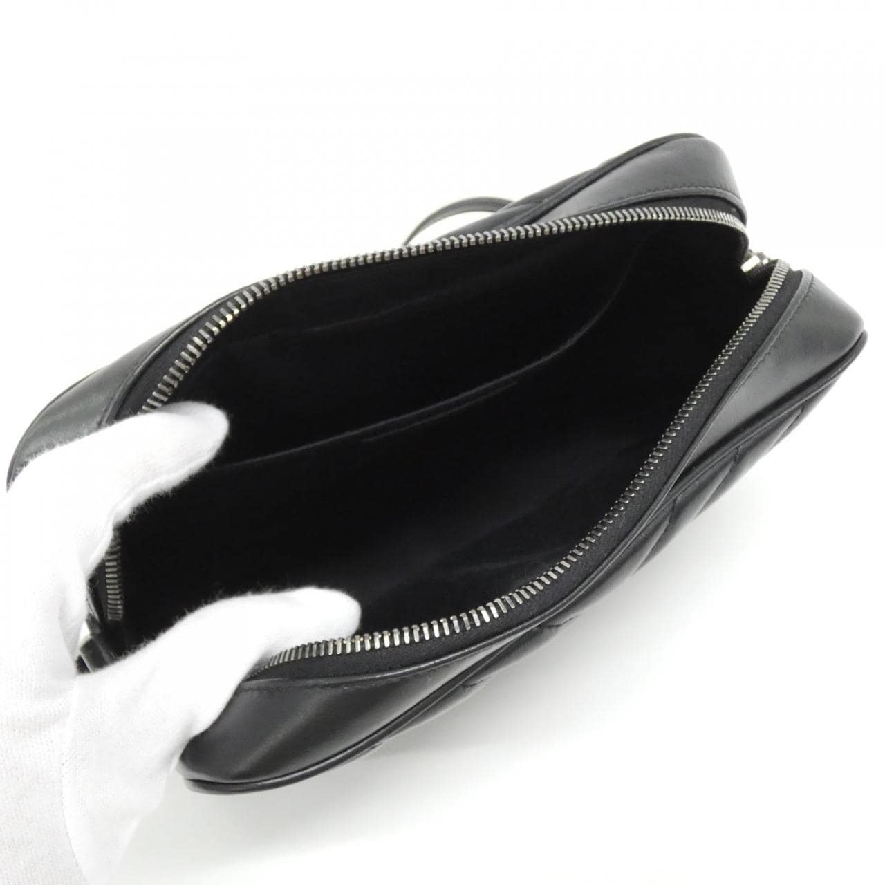 SAINT LAURENT 612544 DV704 Shoulder Bag Black - Thumbnail 8