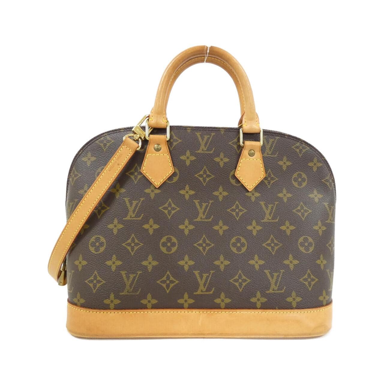 LOUIS VUITTON Alma M51130+J00142 Bag Monogram Black
