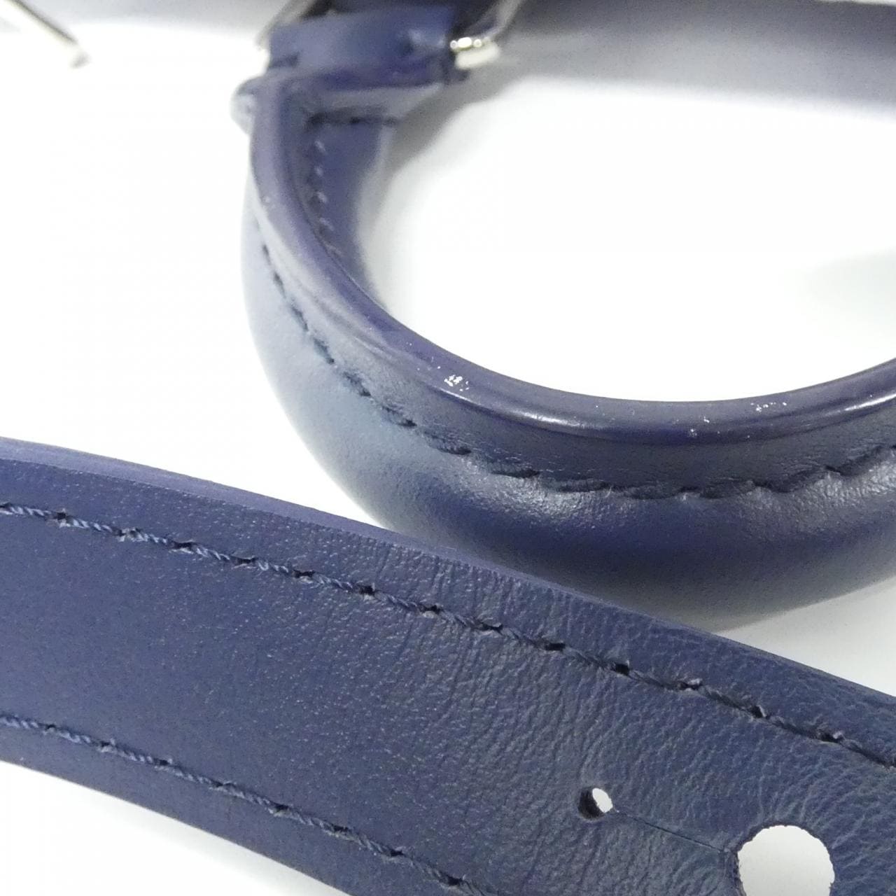 LOUIS VUITTON Keepall M45761 Boston Bag Monogram 藍色 Monogram 中古品A - 縮圖 4