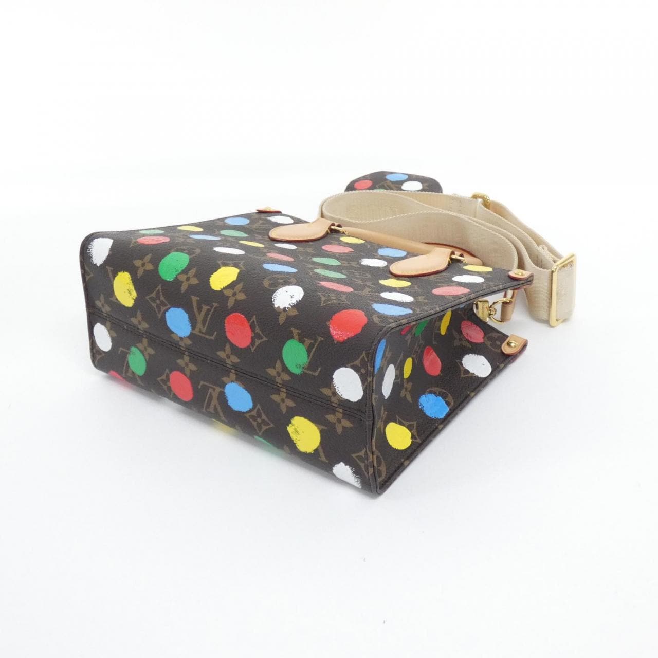 LOUIS VUITTON OnTheGo M46380 Bag Monogram Black Monogram Rank A - Thumbnail 2