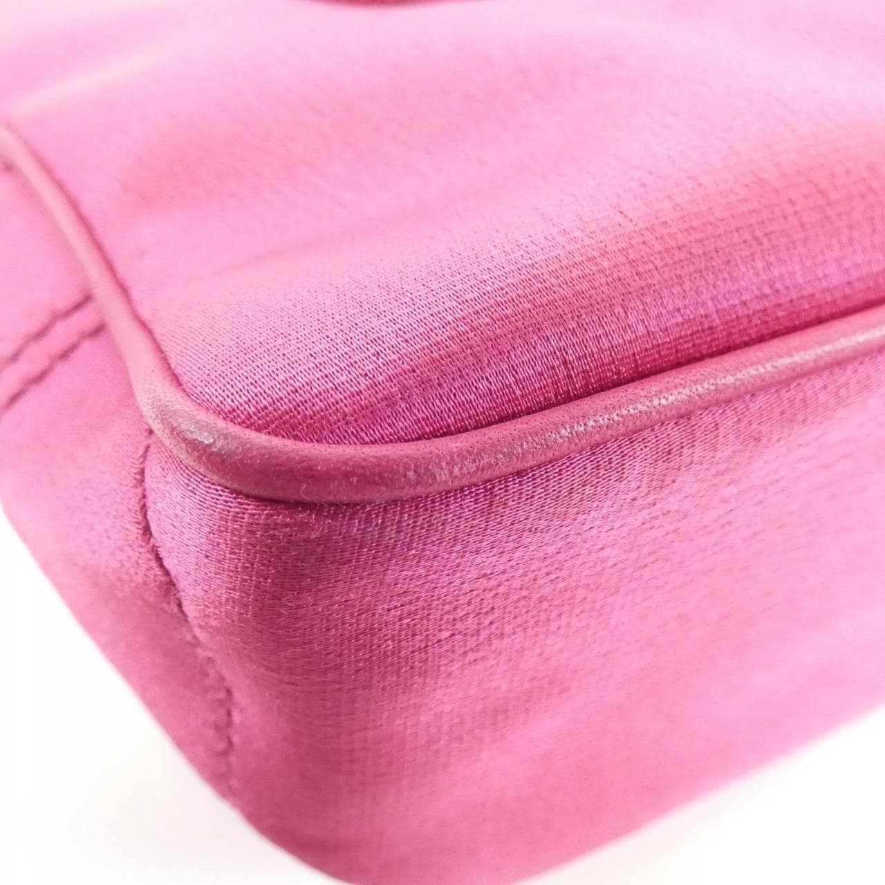 CELINE Boogie Bag Satin 黑色 緞面 中古品B - 縮圖 2