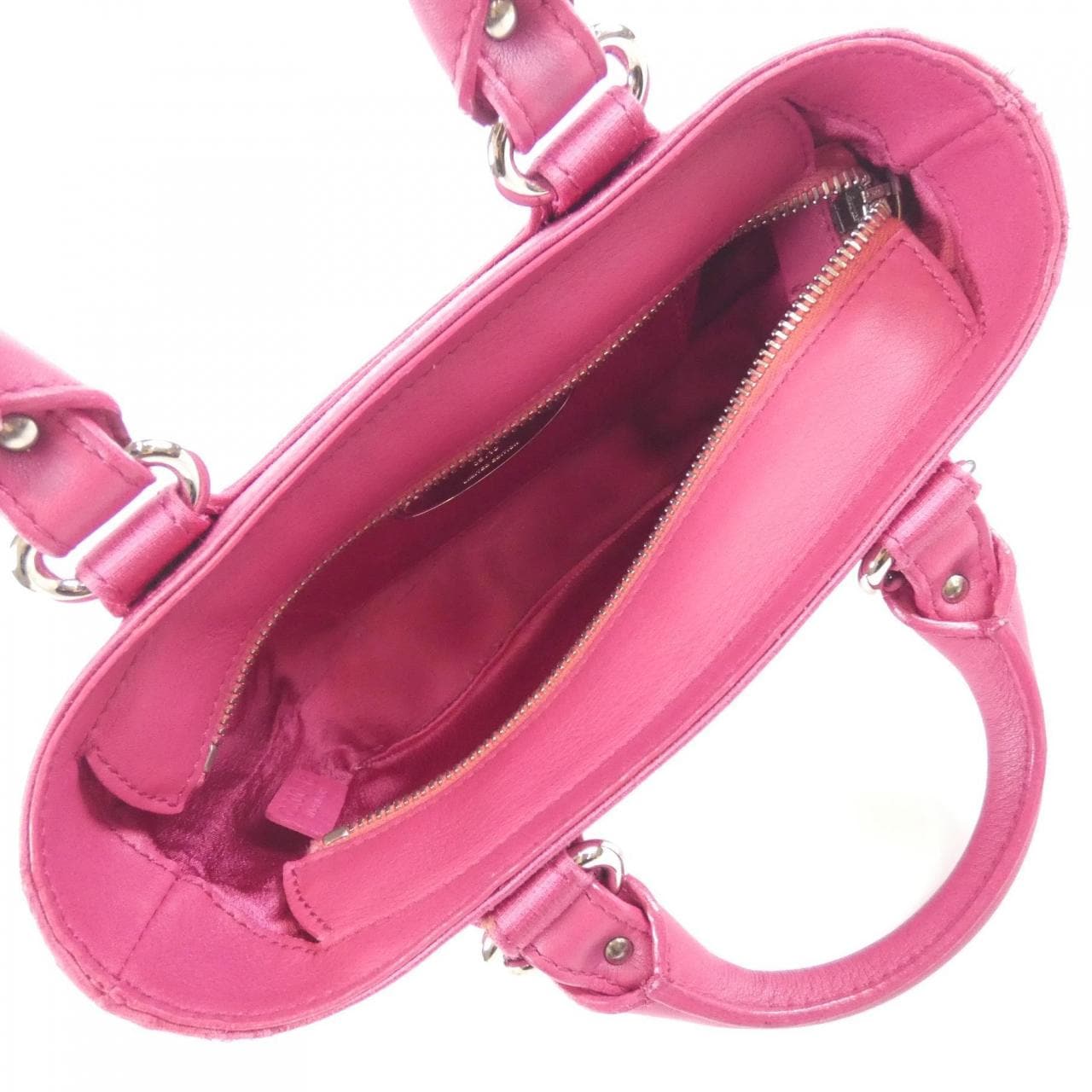 CELINE Boogie Bag Satin 黑色 緞面 中古品B - 縮圖 7