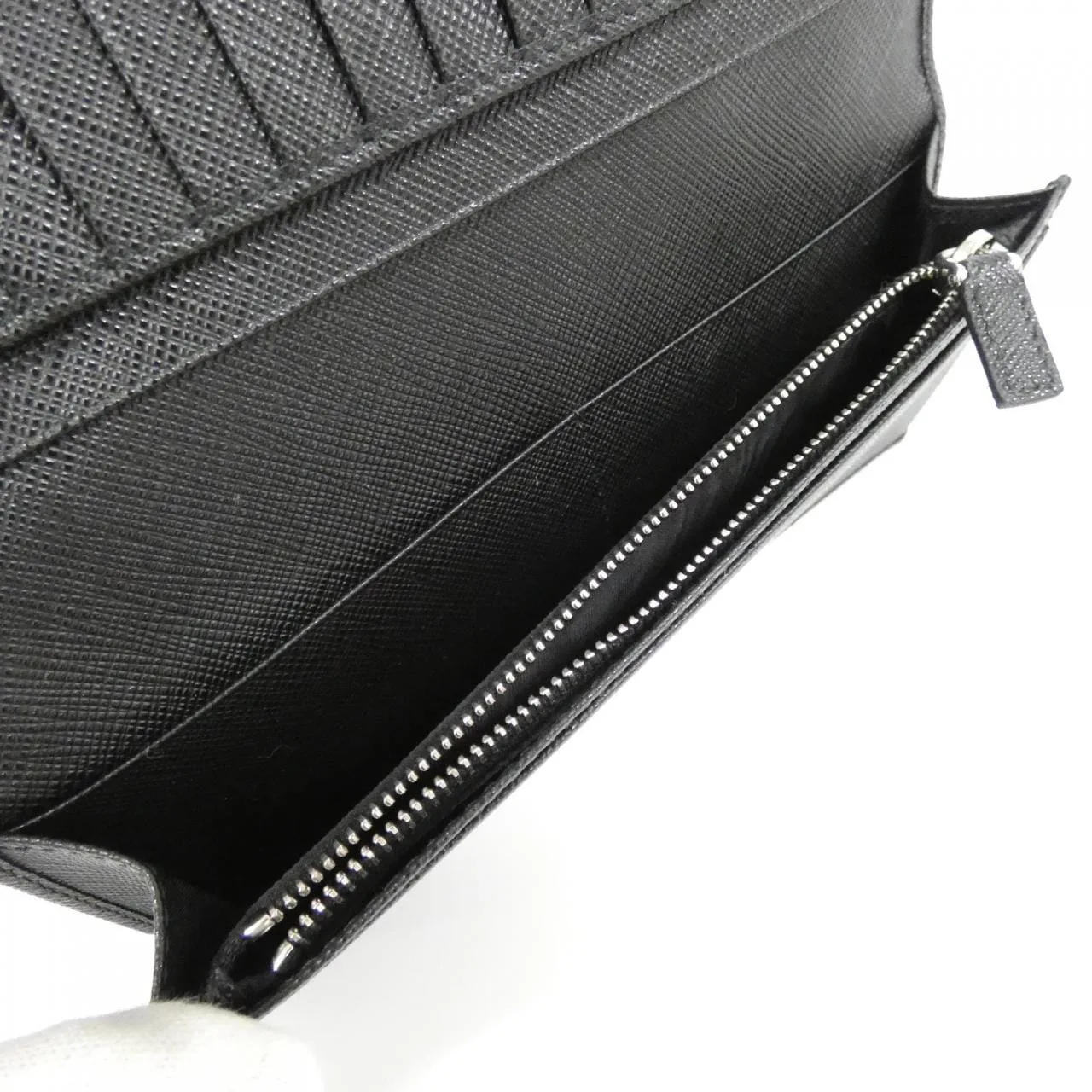 PRADA 2MV836 Wallet Black New - Thumbnail 5