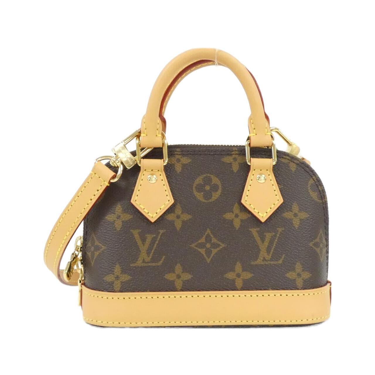 LOUIS VUITTON Alma M82717 Bag Monogram Black