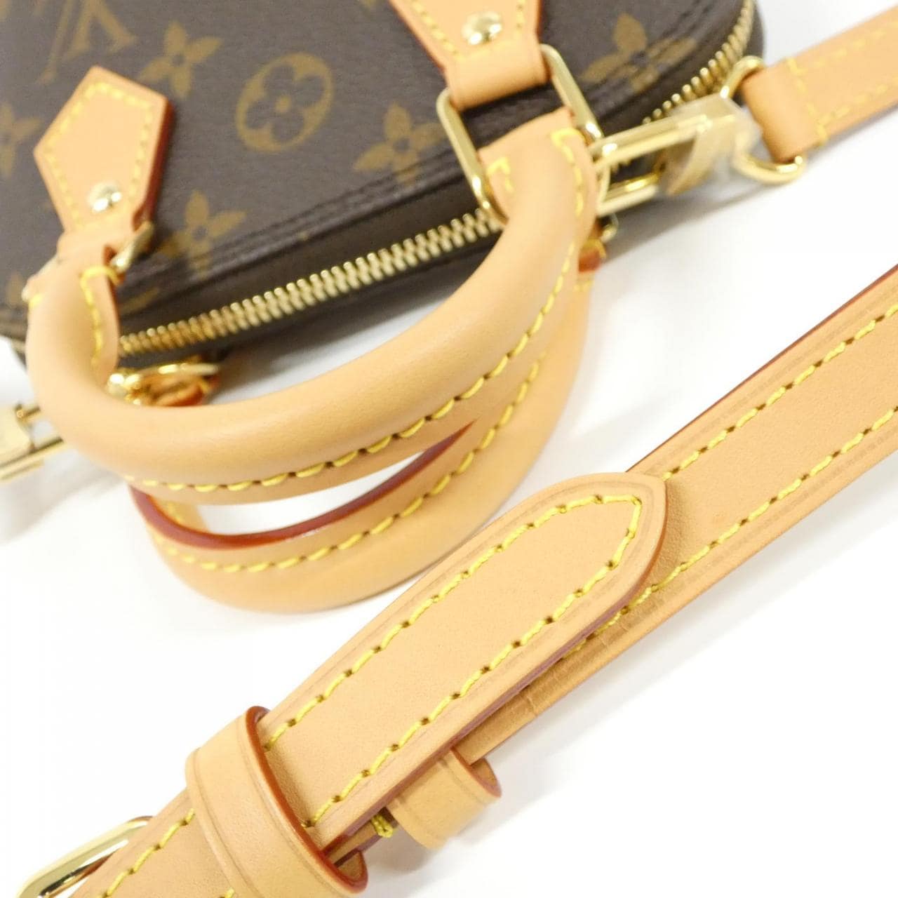 LOUIS VUITTON Alma M82717 Bag Monogram Black Monogram - Thumbnail 4