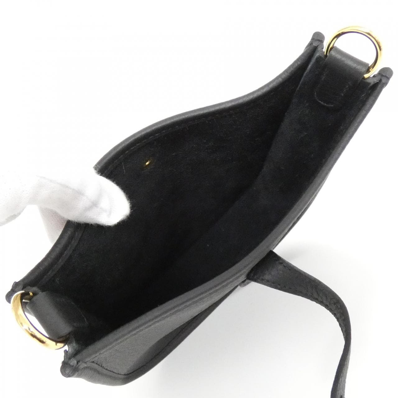 HERMES HERMÈS Evelyne Shoulder Bag Clemence Clemence 皮 未使用品 - 縮圖 5