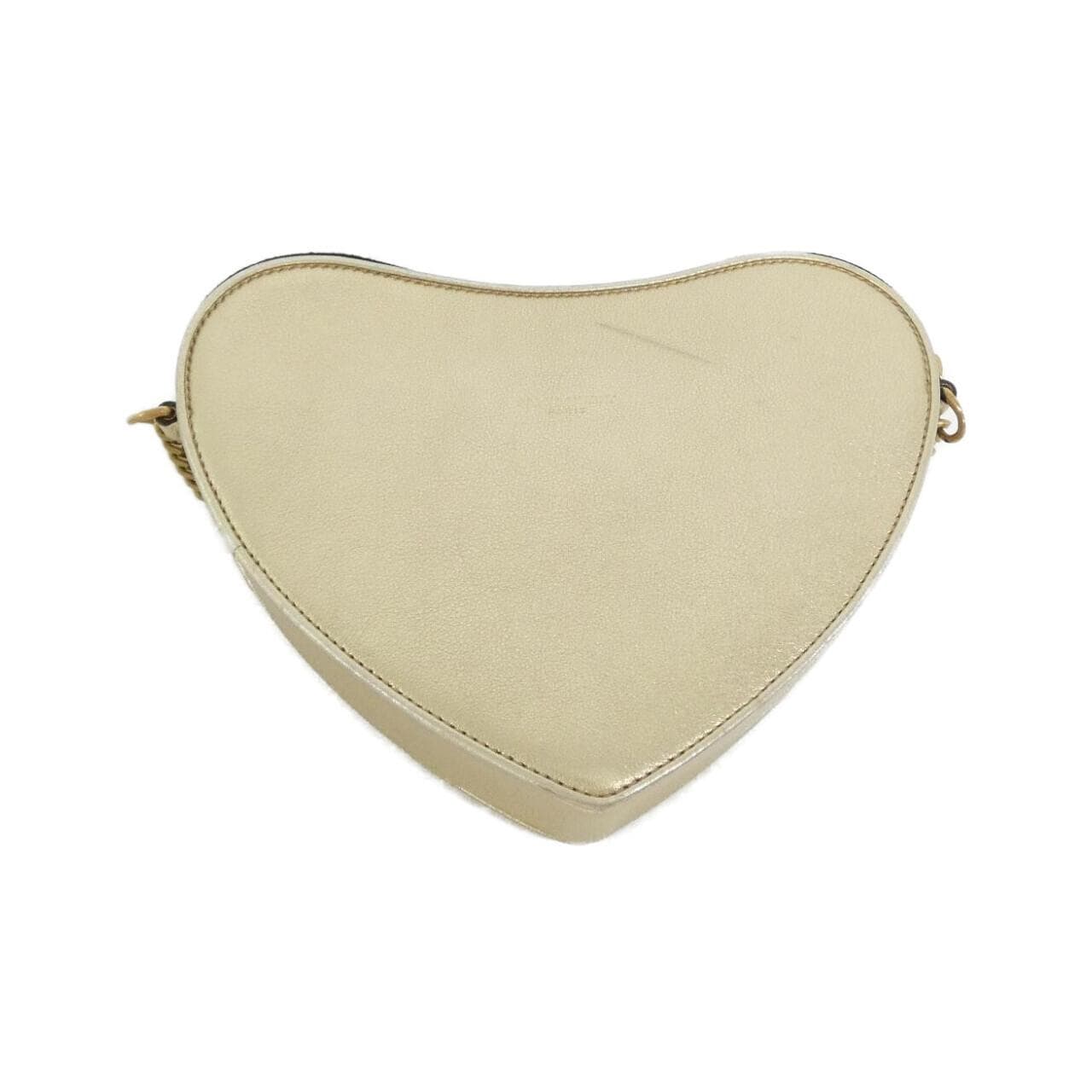 SAINT LAURENT 540694 Shoulder Bag Leather 金色 皮革 中古品A - 縮圖 2