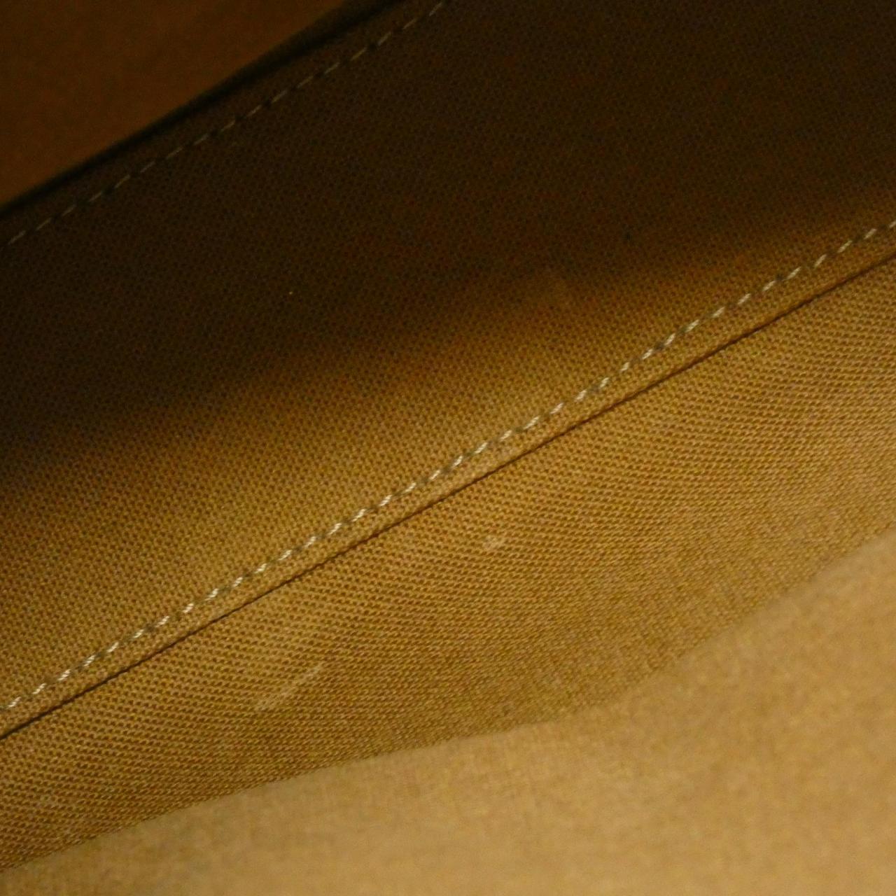 CELINE Cabas 191542BZK Bag Canvas 黑色 帆布 中古品A - 縮圖 7