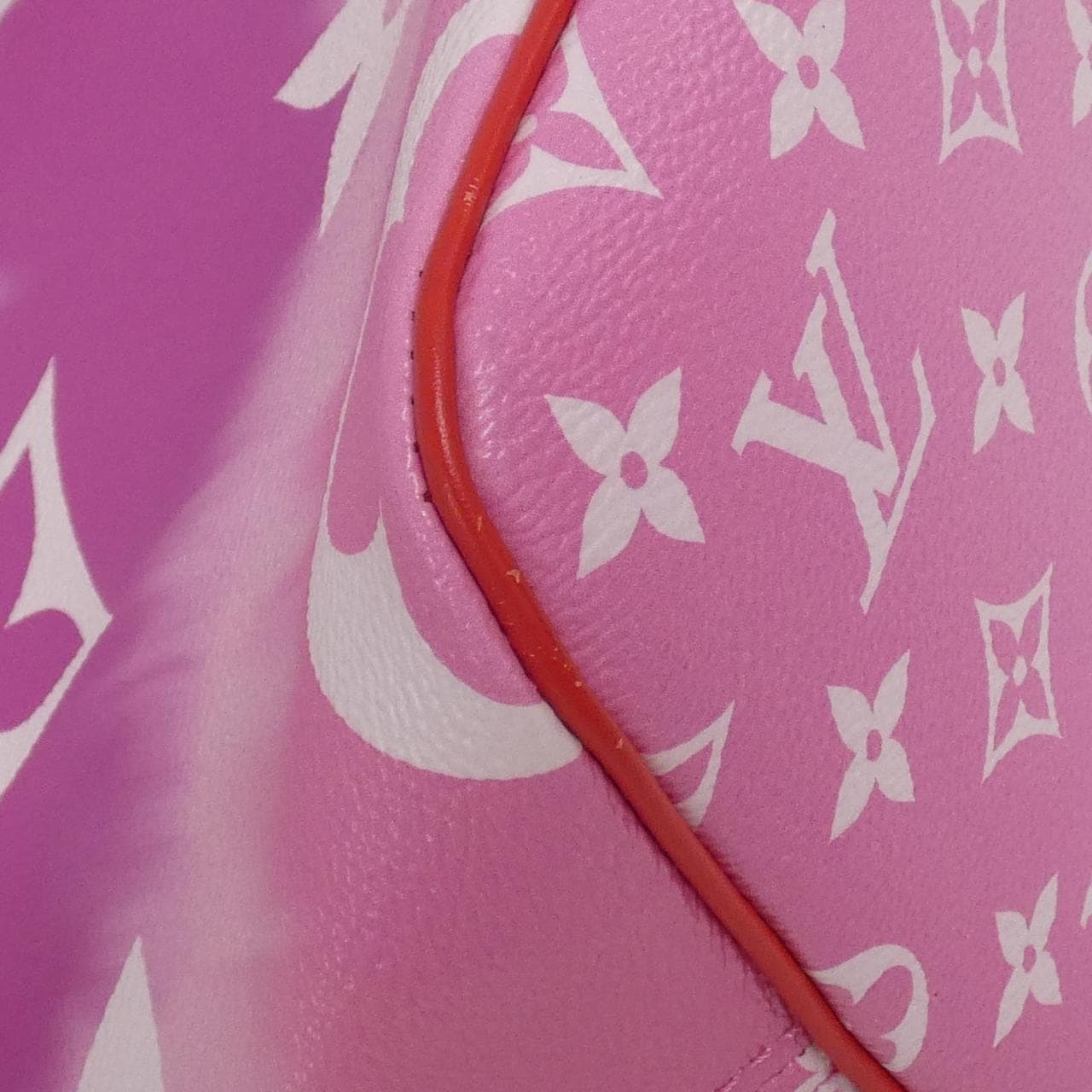 LOUIS VUITTON Neverfull M45127 Bag Canvas Rouge Canvas Rank A - Thumbnail 3