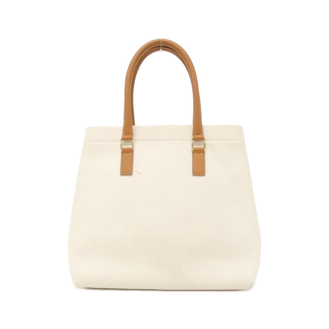 CELINE Cabas 192162BNZ Bag Canvas 黑色 帆布 中古品A - 縮圖 2