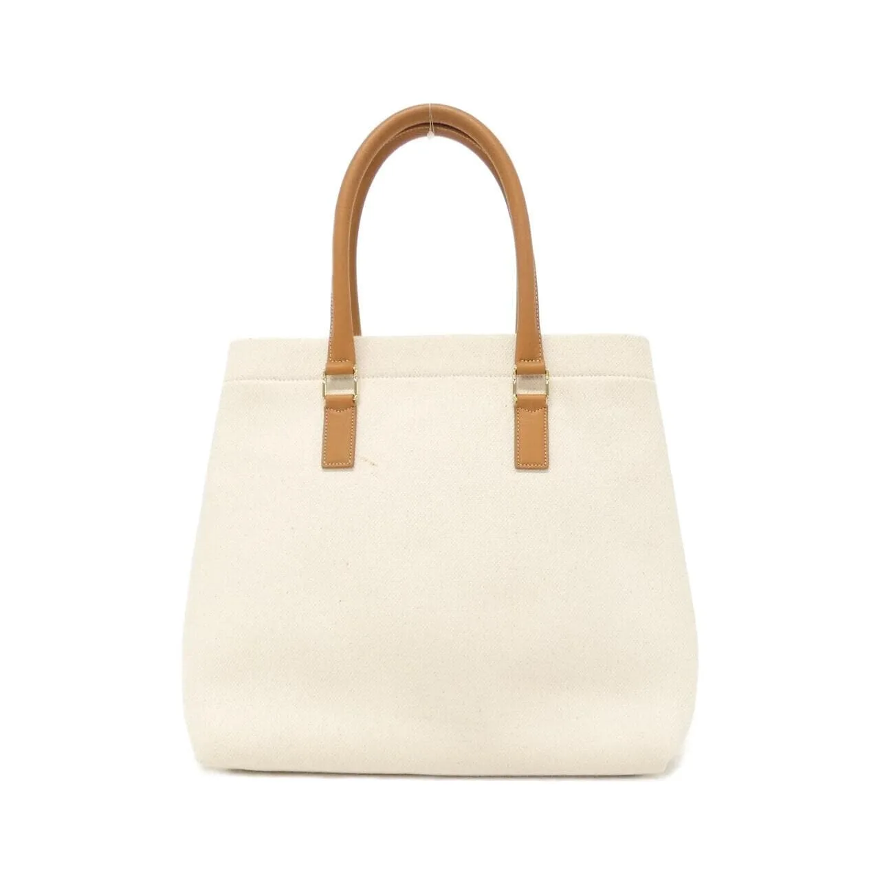 CELINE Cabas 192162BNZ Handbag Canvas 黑色 帆布 中古品A - 縮圖 2
