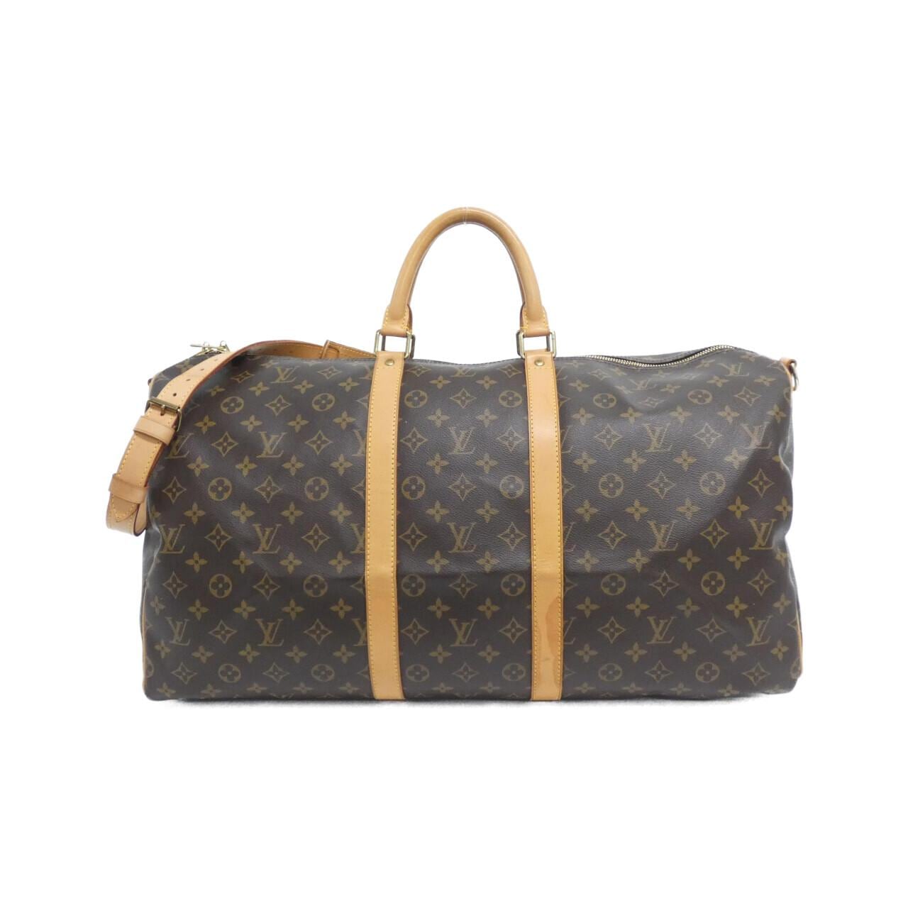 LOUIS VUITTON Keepall M41414 Boston Bag Monogram Black